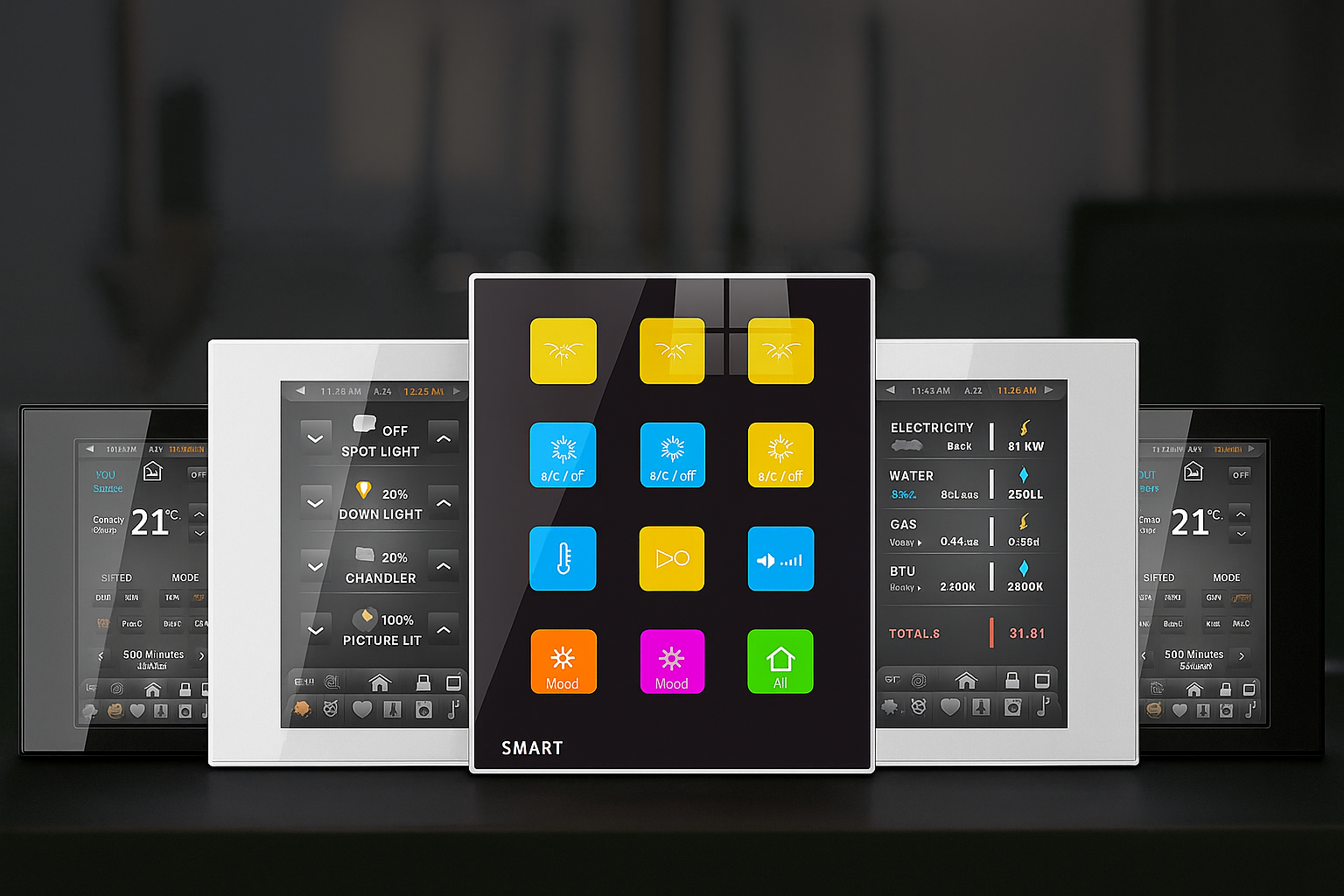 Energy-efficient smart automation
